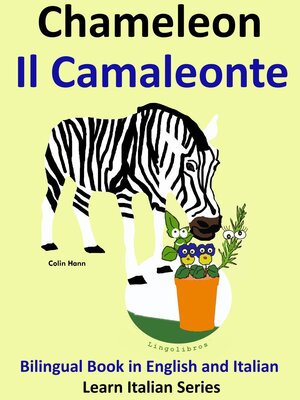 cover image of Bilingual Book in English and Italian. Chameleon
